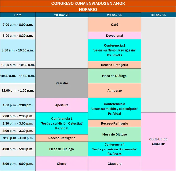 Horario
